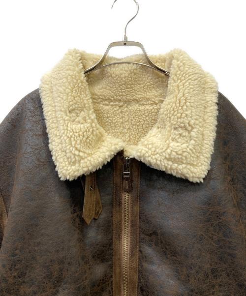 THROW（スロー）THROW (スロー) VINTAGE OVER B-3 ブラウン サイズ:1の古着・服飾アイテム