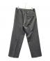TOZAOU (トザオウ) mini TRACK Slacks グレー サイズ:M 未使用品：10000円
