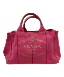 PRADA（プラダ）の古着「2WAYショルダーバッグ」｜ショッキングピンク