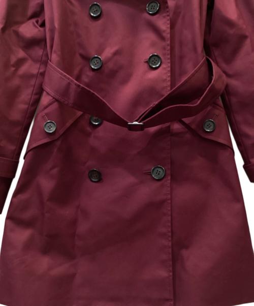 COACH（コーチ）COACH (コーチ) トレンチコート ワインレッド サイズ:XSの古着・服飾アイテム
