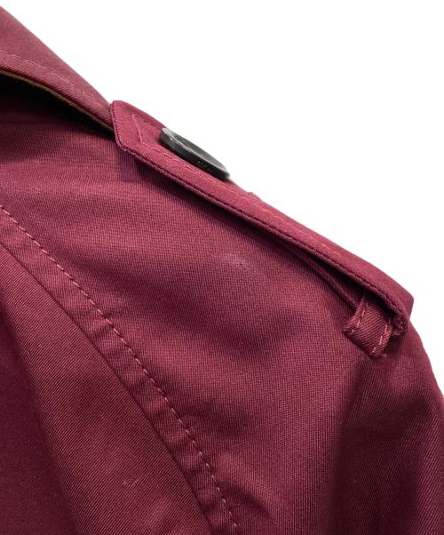COACH（コーチ）COACH (コーチ) トレンチコート ワインレッド サイズ:XSの古着・服飾アイテム