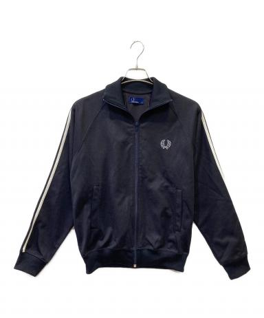 FRED PERRY ネイビー トラックジャケット 中古・古着通販】FRED PERRY (フレッドペリー) トラックジャケット