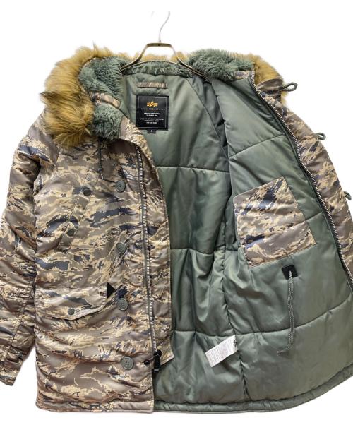ALPHA（アルファ）ALPHA (アルファ) N-3B フライトジャケット グレー サイズ:Mの古着・服飾アイテム