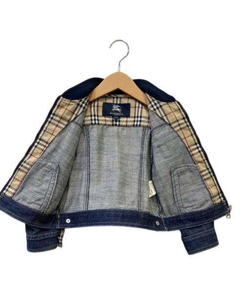BURBERRY LONDON（バーバリーロンドン）BURBERRY LONDON (バーバリーロンドン) デニムジップアップジャケット サイズ:110cmの古着・服飾アイテム