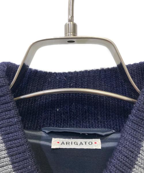 BLUE BLUE（ブルーブルー）BLUE BLUE (ブルーブルー) スタジャン ネイビー サイズ:1の古着・服飾アイテム