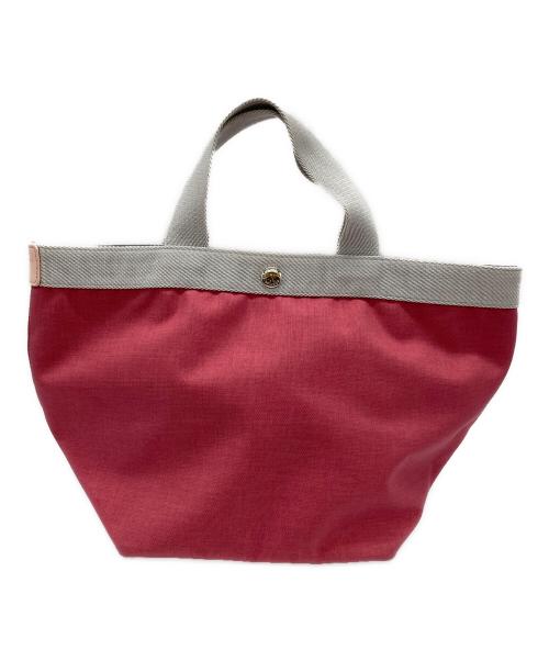 Herve Chapelier（エルベシャプリエ）Herve Chapelier (エルベシャプリエ) トートバッグ グレー×ピンクの古着・服飾アイテム