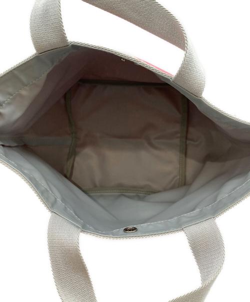 Herve Chapelier（エルベシャプリエ）Herve Chapelier (エルベシャプリエ) トートバッグ グレー×ピンクの古着・服飾アイテム