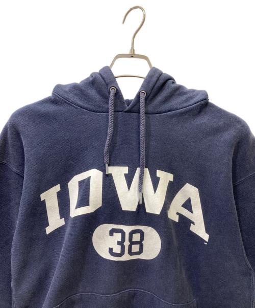 Champion REVERSE WEAVE（チャンピオン リバース ウィーブ）Champion REVERSE WEAVE (チャンピオン リバース ウィーブ) 00s Reverse Weave プルオーバーパーカー ネイビー サイズ:Lの古着・服飾アイテム