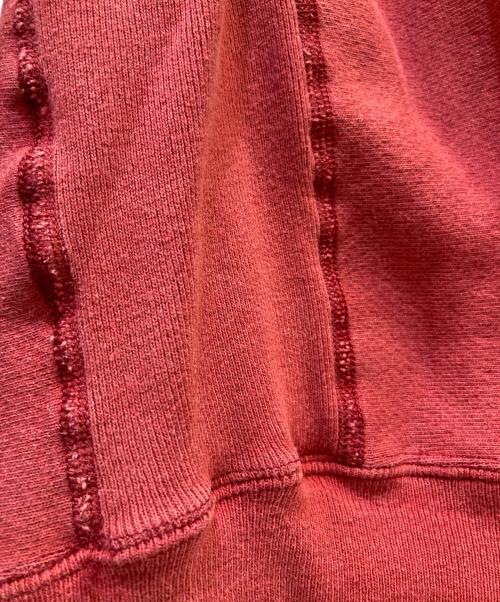 Champion REVERSE WEAVE（チャンピオン リバース ウィーブ）Champion REVERSE WEAVE (チャンピオン リバース ウィーブ) 90s Reverse Weave 2段プリントスウェット レッド サイズ:MEDIUMの古着・服飾アイテム