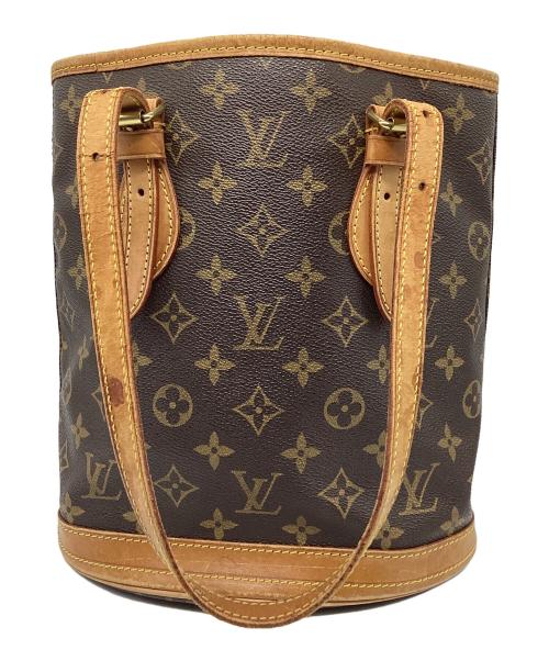 LOUIS VUITTON（ルイ ヴィトン）LOUIS VUITTON (ルイ ヴィトン) バケットPM ブラウンの古着・服飾アイテム