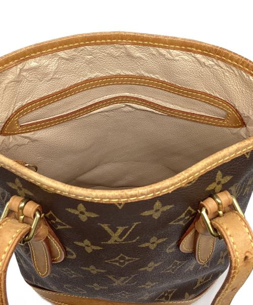 LOUIS VUITTON（ルイ ヴィトン）LOUIS VUITTON (ルイ ヴィトン) バケットPM ブラウンの古着・服飾アイテム