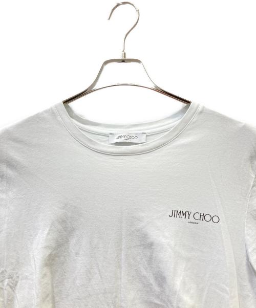 JIMMY CHOO（ジミーチュウ）JIMMY CHOO (ジミーチュウ) 半袖Tシャツ ホワイト サイズ:XXLの古着・服飾アイテム