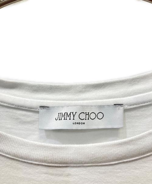 JIMMY CHOO（ジミーチュウ）JIMMY CHOO (ジミーチュウ) 半袖Tシャツ ホワイト サイズ:XXLの古着・服飾アイテム