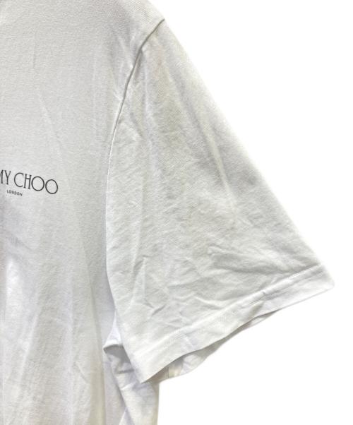 JIMMY CHOO（ジミーチュウ）JIMMY CHOO (ジミーチュウ) 半袖Tシャツ ホワイト サイズ:XXLの古着・服飾アイテム