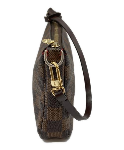 LOUIS VUITTON（ルイ ヴィトン）LOUIS VUITTON (ルイ ヴィトン) ナヴォナ ダミエ ポーチ ブラウン サイズ:下記参照の古着・服飾アイテム