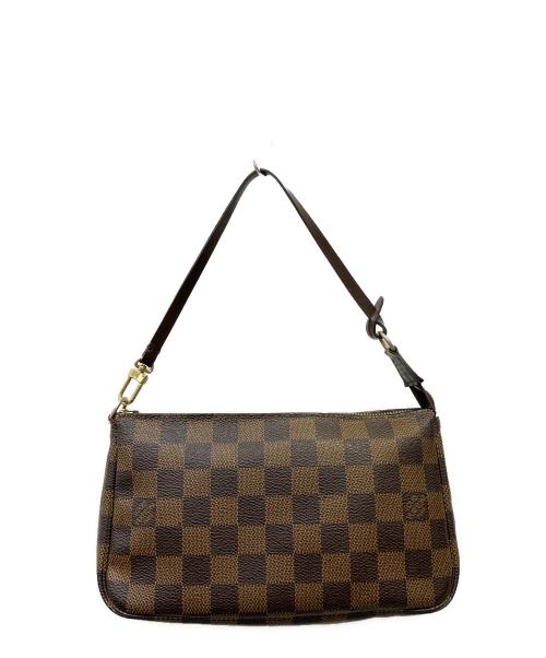 LOUIS VUITTON（ルイ ヴィトン）LOUIS VUITTON (ルイ ヴィトン) ナヴォナ ダミエ ポーチ ブラウン サイズ:下記参照の古着・服飾アイテム