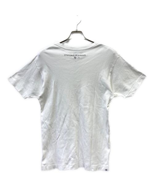 Hysteric Glamour（ヒステリックグラマー）Hysteric Glamour (ヒステリックグラマー) 半袖カットソー ホワイト サイズ:Ｍの古着・服飾アイテム
