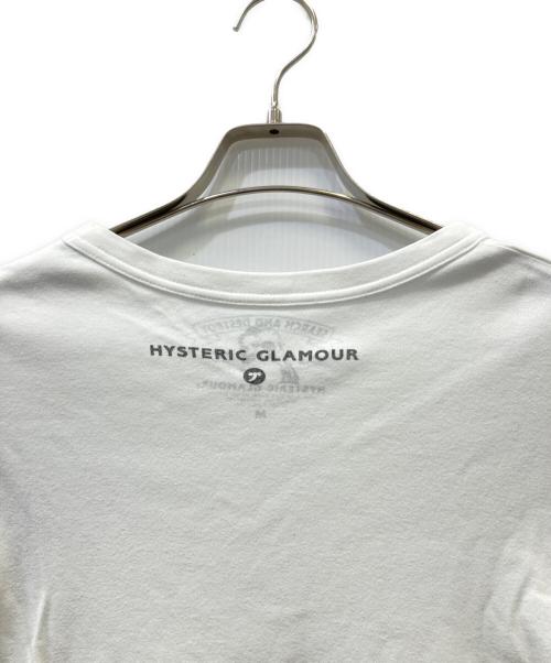 Hysteric Glamour（ヒステリックグラマー）Hysteric Glamour (ヒステリックグラマー) 半袖カットソー ホワイト サイズ:Ｍの古着・服飾アイテム