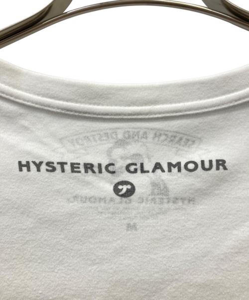 Hysteric Glamour（ヒステリックグラマー）Hysteric Glamour (ヒステリックグラマー) 半袖カットソー ホワイト サイズ:Ｍの古着・服飾アイテム
