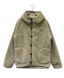 Gymphlex（ジムフレックス）の古着「ボアフリースジャケット」｜ベージュ