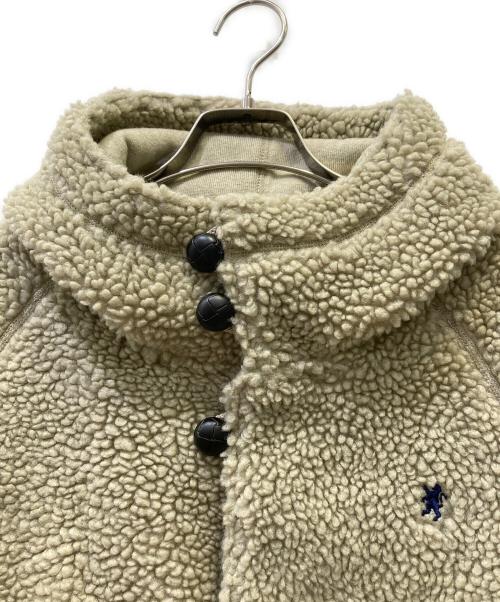 Gymphlex（ジムフレックス）Gymphlex (ジムフレックス) ボアフリースジャケット ベージュ サイズ:Mの古着・服飾アイテム