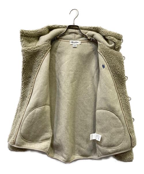 Gymphlex（ジムフレックス）Gymphlex (ジムフレックス) ボアフリースジャケット ベージュ サイズ:Mの古着・服飾アイテム