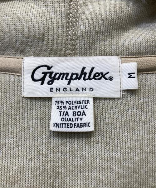Gymphlex（ジムフレックス）Gymphlex (ジムフレックス) ボアフリースジャケット ベージュ サイズ:Mの古着・服飾アイテム