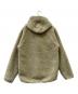 中古・古着 Gymphlex (ジムフレックス) ボアフリースジャケット ベージュ サイズ:M：9000円