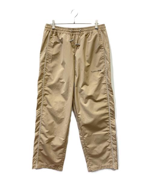 A BATHING APE（ア ベイシング エイプ）A BATHING APE (ア ベイシング エイプ) トラックパンツ ベージュ サイズ:XLの古着・服飾アイテム