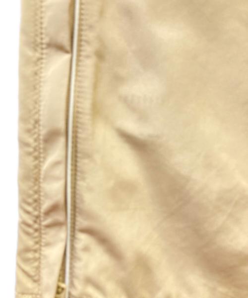 A BATHING APE（ア ベイシング エイプ）A BATHING APE (ア ベイシング エイプ) トラックパンツ ベージュ サイズ:XLの古着・服飾アイテム