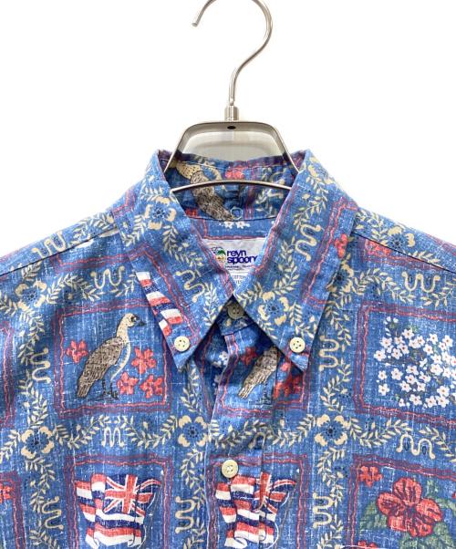 reyn spooner（レイン スプナー）reyn spooner (レイン スプナー) アロハシャツ ブルー サイズ:Sの古着・服飾アイテム