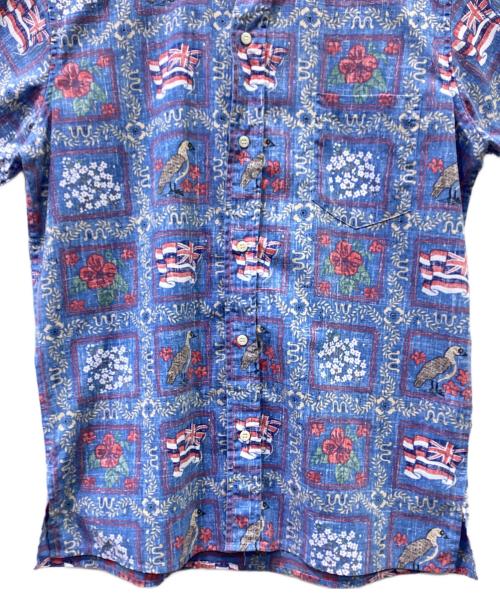 reyn spooner（レイン スプナー）reyn spooner (レイン スプナー) アロハシャツ ブルー サイズ:Sの古着・服飾アイテム