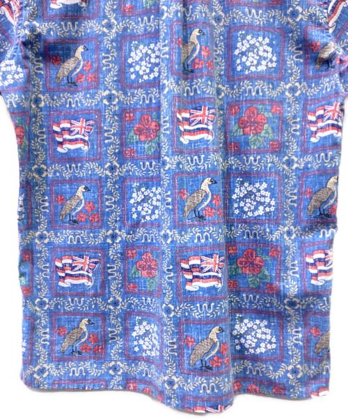 reyn spooner（レイン スプナー）reyn spooner (レイン スプナー) アロハシャツ ブルー サイズ:Sの古着・服飾アイテム