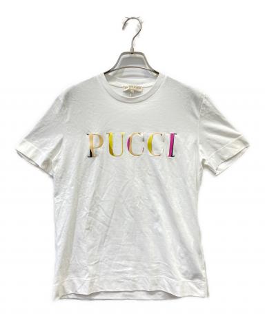 中古・古着通販】Emilio Pucci (エミリオ プッチ) ロゴ半袖Tシャツ
