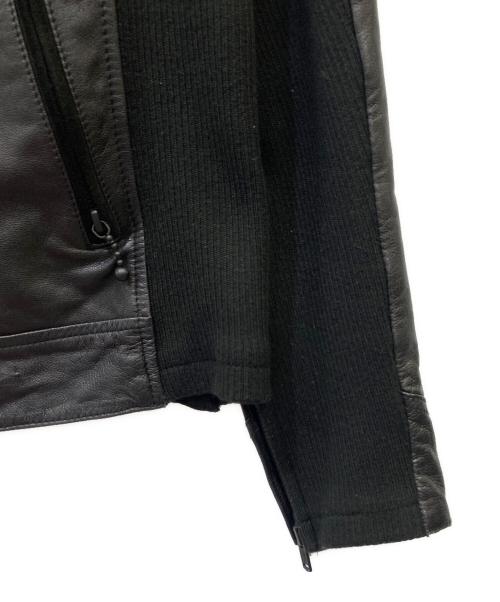 JOHNNY WOLF（ジョニーウルフ）JOHNNY WOLF (ジョニーウルフ) レザージャケット ブラック サイズ:SIZE 3の古着・服飾アイテム