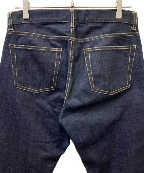 beautiful people（ビューティフルピープル）beautiful people (ビューティフルピープル) ストレートインディゴデニムパンツ インディゴ サイズ:38の古着・服飾アイテム