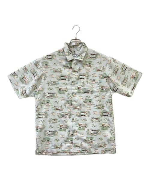 THE NORTH FACE（ザ ノース フェイス）THE NORTH FACE (ザ ノース フェイス) 半袖シャツ グリーン サイズ:Lの古着・服飾アイテム