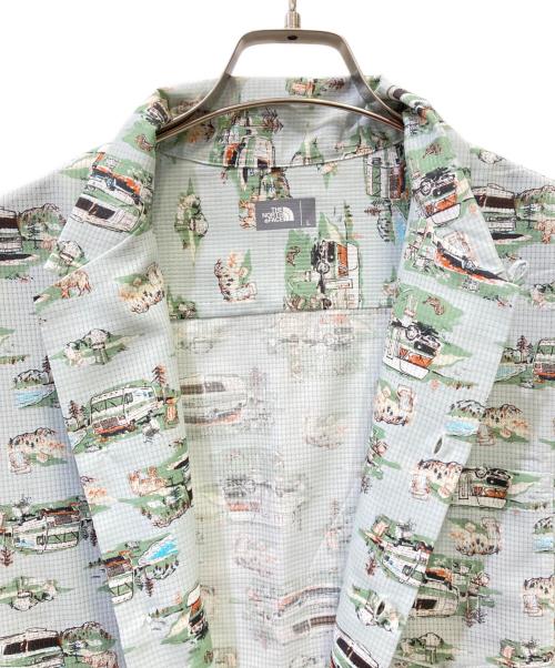 THE NORTH FACE（ザ ノース フェイス）THE NORTH FACE (ザ ノース フェイス) 半袖シャツ グリーン サイズ:Lの古着・服飾アイテム