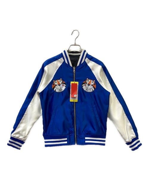 Kellogg（ケロッグ）Kellogg (ケロッグ) スカジャン ブルー サイズ:S 未使用品の古着・服飾アイテム