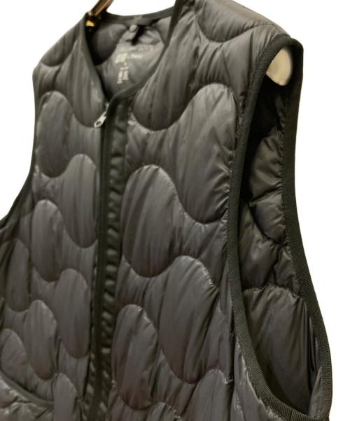 UNIQLO（ユニクロ）UNIQLO (ユニクロ) theory (セオリー) ウルトラライトロングダウンベスト ブラック サイズ:Mの古着・服飾アイテム