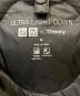 中古・古着 UNIQLO (ユニクロ) theory (セオリー) ウルトラライトロングダウンベスト ブラック サイズ:M：8000円