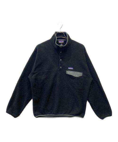Patagonia SYNCHILLA（パタゴニア シンチラ）Patagonia SYNCHILLA (パタゴニア シンチラ) シンチラ スナップT プルオーバー ブラック サイズ:Mの古着・服飾アイテム