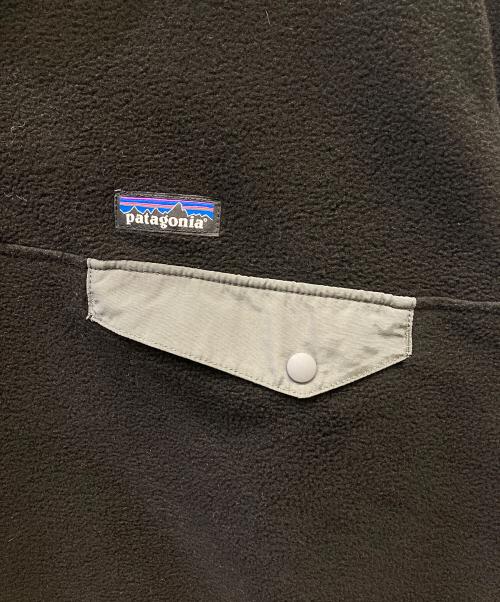 Patagonia SYNCHILLA（パタゴニア シンチラ）Patagonia SYNCHILLA (パタゴニア シンチラ) シンチラ スナップT プルオーバー ブラック サイズ:Mの古着・服飾アイテム