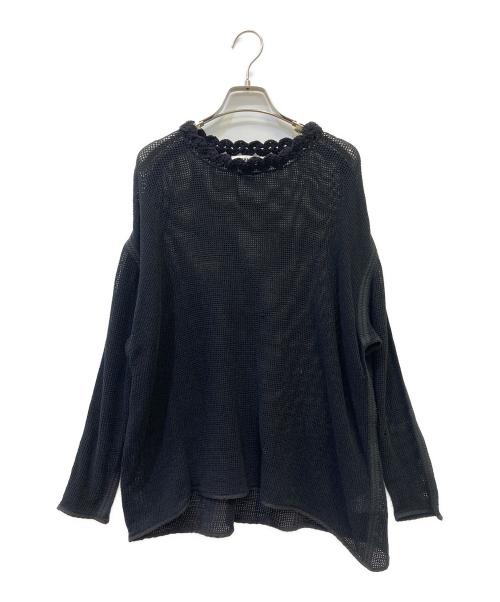 JIL SANDER（ジルサンダー）JIL SANDER (ジルサンダー) 長袖ニット ブラック サイズ:Sの古着・服飾アイテム