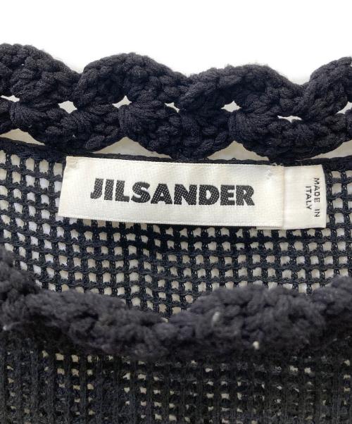 JIL SANDER（ジルサンダー）JIL SANDER (ジルサンダー) 長袖ニット ブラック サイズ:Sの古着・服飾アイテム