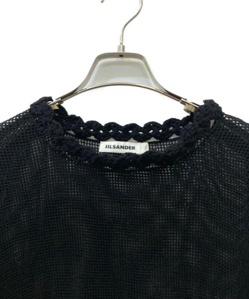 JIL SANDER（ジルサンダー）JIL SANDER (ジルサンダー) 長袖ニット ブラック サイズ:Sの古着・服飾アイテム