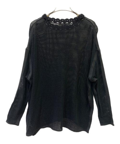 JIL SANDER（ジルサンダー）JIL SANDER (ジルサンダー) 長袖ニット ブラック サイズ:Sの古着・服飾アイテム