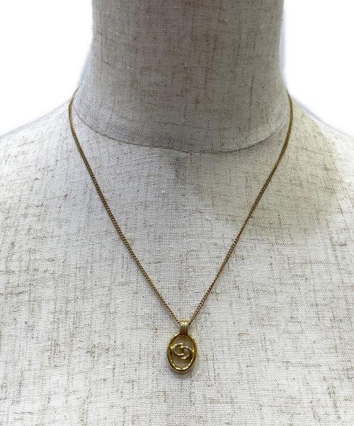 Christian Dior（クリスチャン ディオール）Christian Dior (クリスチャン ディオール) ロゴネックレスの古着・服飾アイテム