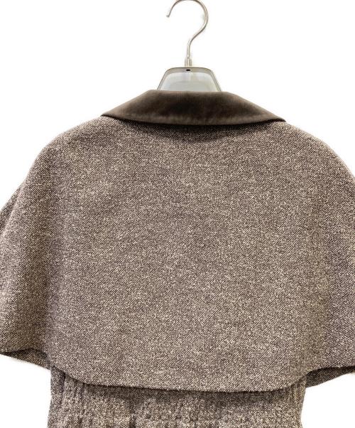 an another angelus（アンアナザーアンジェラス）an another angelus (アンアナザーアンジェラス) ノースリーブ・キャミソールワンピース ブラウン サイズ:Fの古着・服飾アイテム