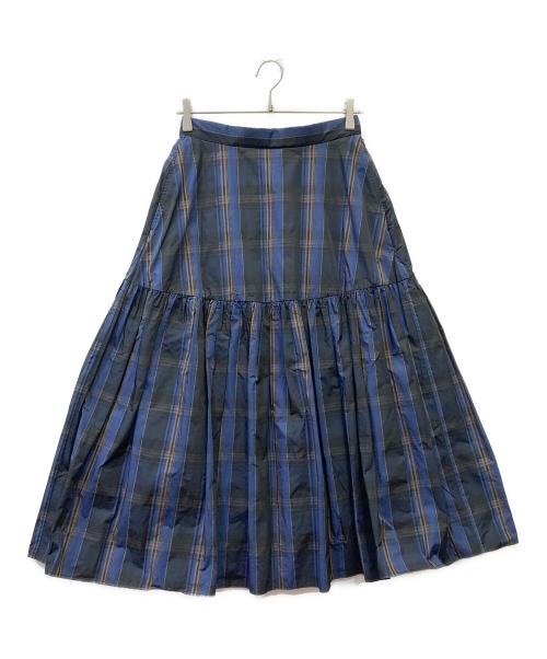 JOURNAL STANDARD（ジャーナルスタンダード）JOURNAL STANDARD (ジャーナルスタンダード) メモリーチェックスカート ネイビー×ブラック サイズ:36の古着・服飾アイテム